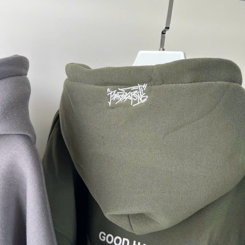 Áo Hoodie Dài Tay Form Lửng Rộng Unisex Vải Nỉ Bông Chữ In Exit 2 Màu , , Áo KHOÁC Hoodie Nam Nữ From Rộng Unisex In Nổi Chất Liệu Vải Nỉ Bông Cao Cấp Dày Dặn Mềm Mịn