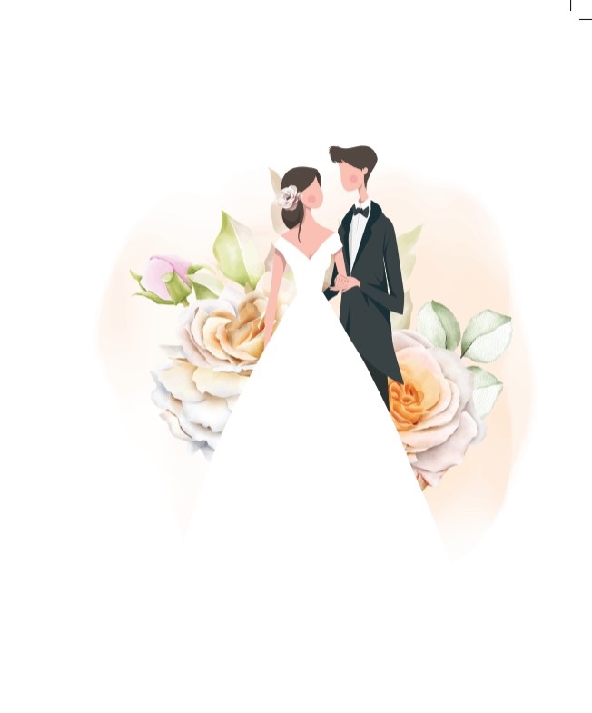 Thiệp 3D Pop Up Cô Dâu Váy Trắng &amp; Chú Rể – Thiệp Cưới, Thiệp Chúc Mừng Đám Cưới Sang Trọng, W12