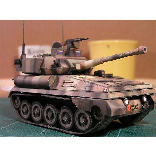 Mô hình giấy xe tank FV101 Scorpion tỉ lệ 1/43