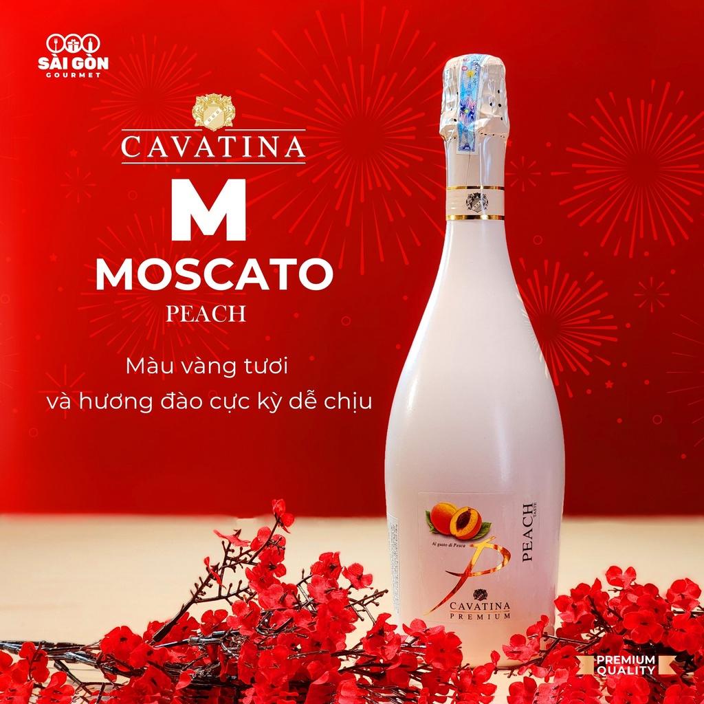 Rượu vang Cavatina Premium Peach