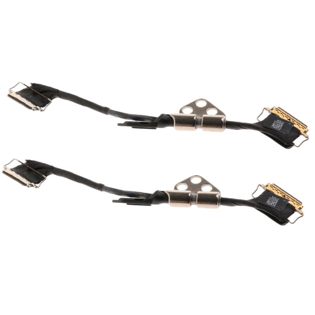2 LCD LVDs Flex Cable & Left Hinge For Macbook Pro 13" A1425 A1502 15" A1398