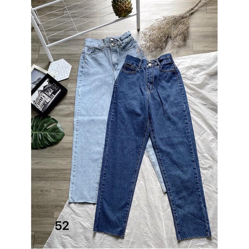 JEAN THÁI BIGSIZE ảnh thật-quần baggy cao cấp