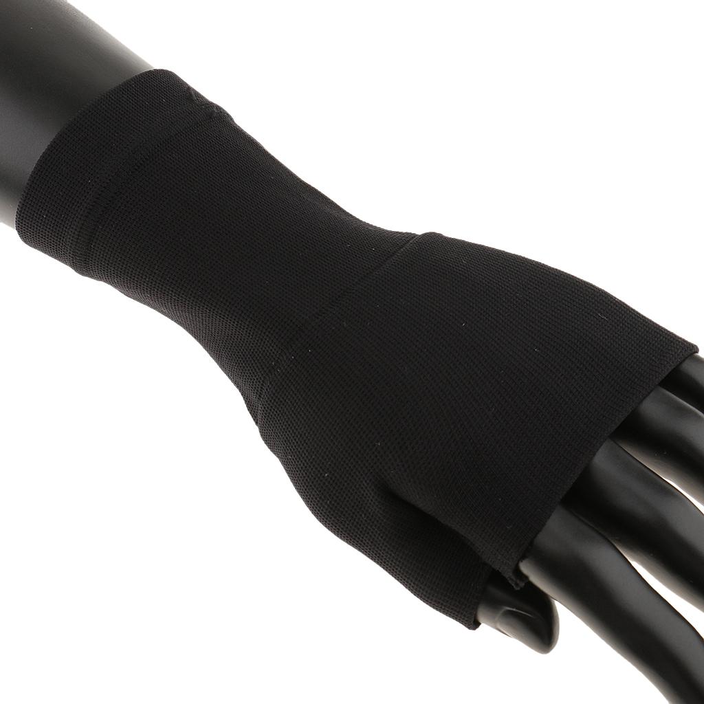 Unisex Compression Gloves Hand Arthritis Joint Pain Relief  XL Black