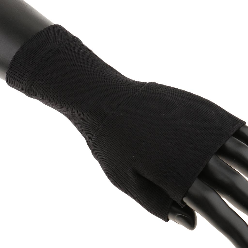 Unisex Compression Gloves Hand Arthritis Joint Pain Relief XL Black