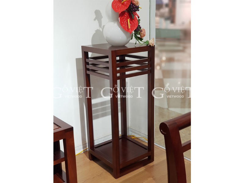 Đôn góc gỗ gụ Yugana-Gỗ Việt