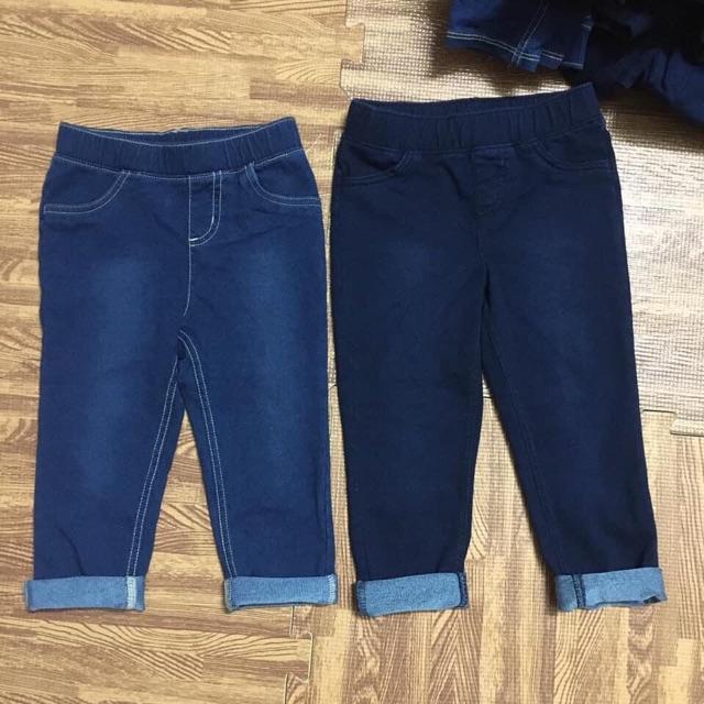 Quần bé gái giả jeans