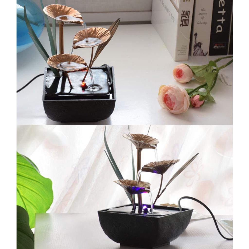 Tháp Lá Sen Nước Phong Thủy - Home and Garden