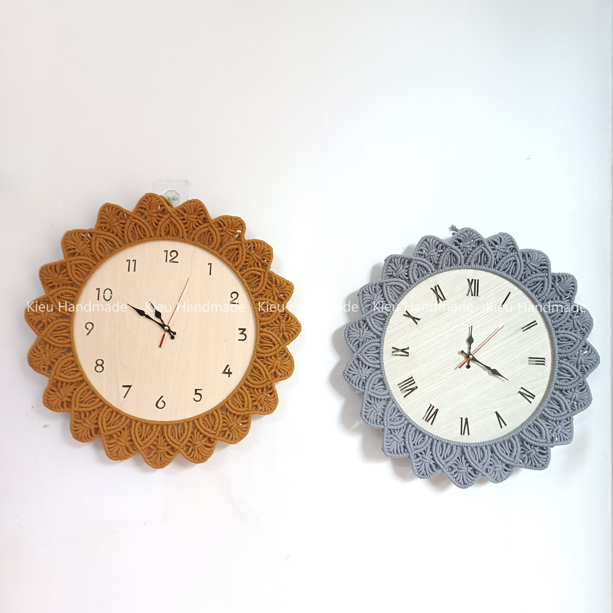 Đồng hồ Treo tường decor phòng ngủ Hàn Quốc
