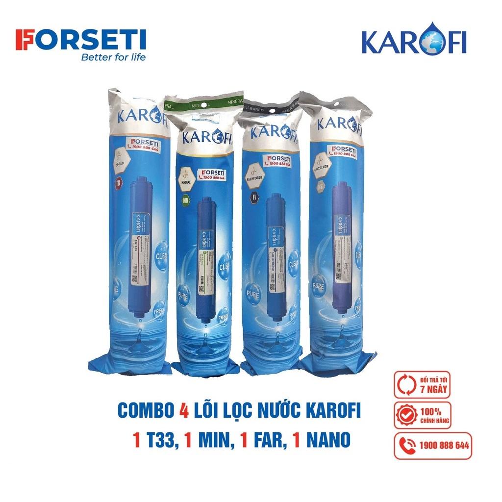 Combo 8 lõi lọc nước Karofi dùng cho máy lọc nước Karofi K8I-1 - hàng chính hãng