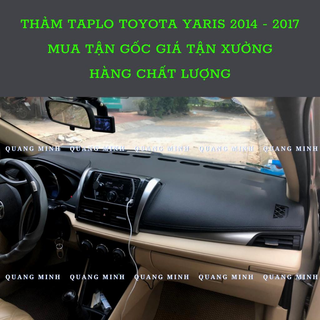 THẢM TAPLO XE TOYOTA VIOS 2014 - 2018