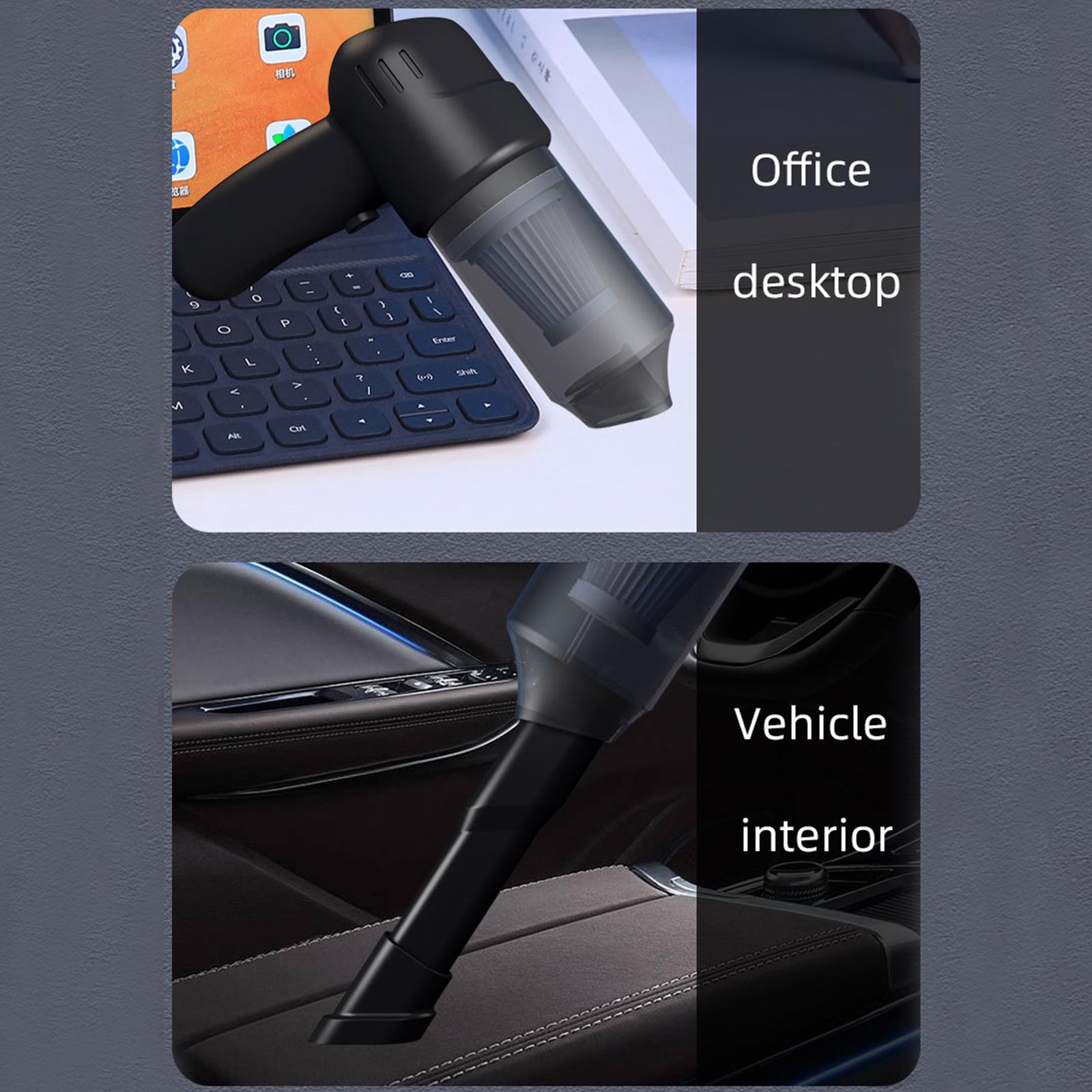 Portable Vacuum Cleaner with 100W 9000Pa Powerful Motor Wireless Handheld Vacuum Cleaner Cleaning Kit