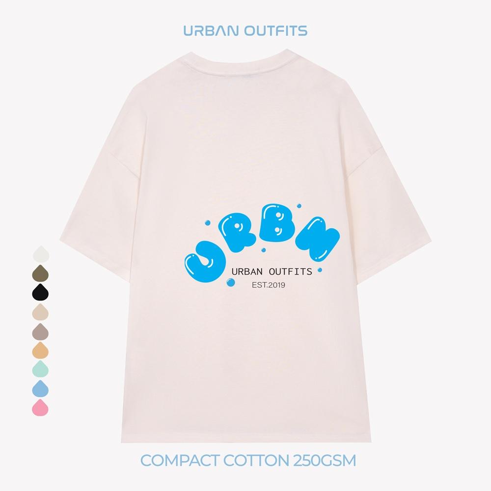 Áo Thun Tay Lỡ Form Rộng URBAN OUTFITS ATO114 Local Brand In URBN 2 Mặt ver 2.0 Chất Vải 100% Compact Cotton 250GSM