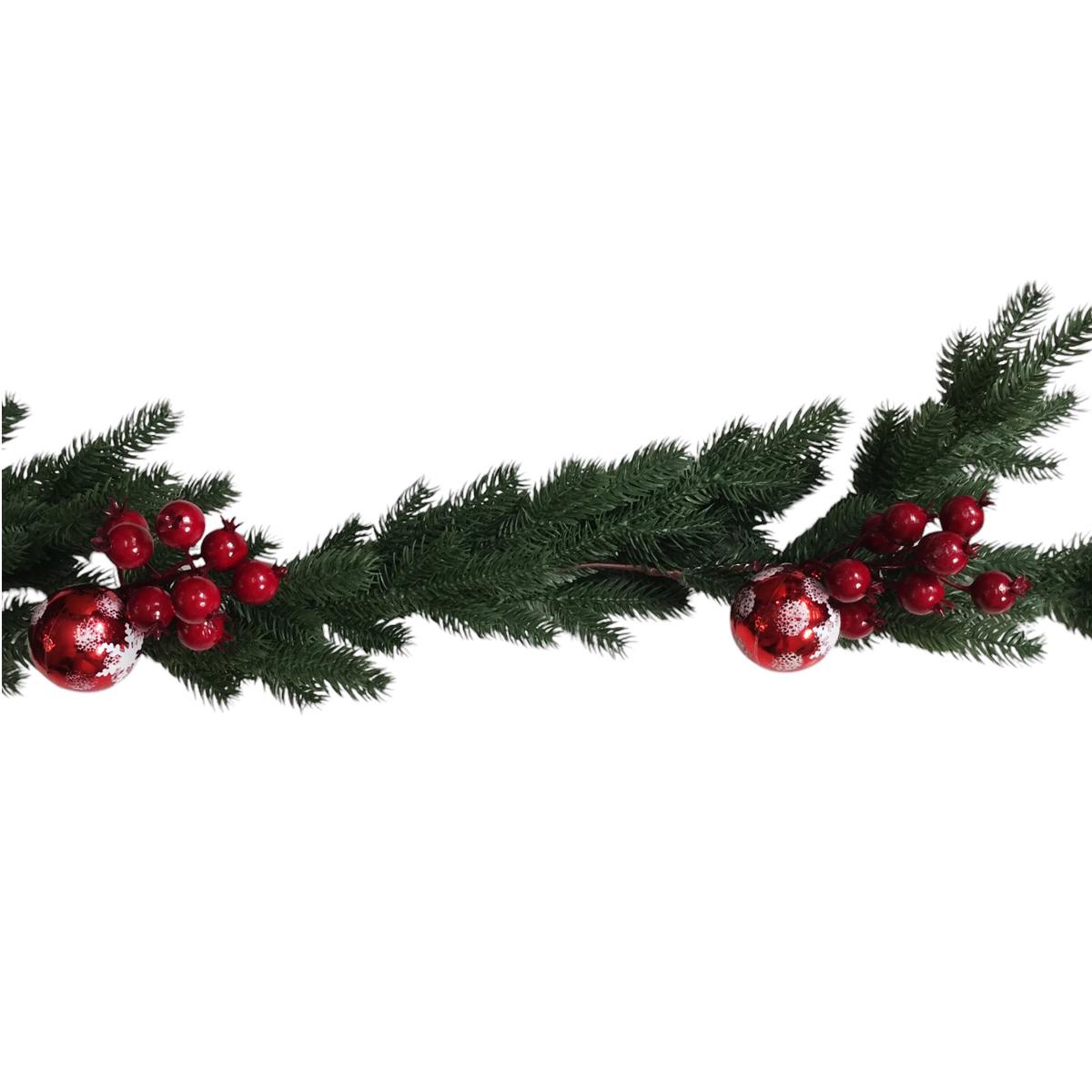 Dây Thông Chiếc Lá Trang Trí Noel 210 cm - Chaang Chiia GP-G12-PE1-D