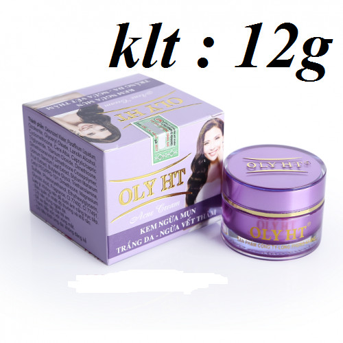 Kem Ngừa Mụn - Giảm Thâm - Trắng Da &amp; Chống Nắng OLY HT ( HÀNG CHÍNH HÃNG ) Phân Loại 10g - 12g - 25g