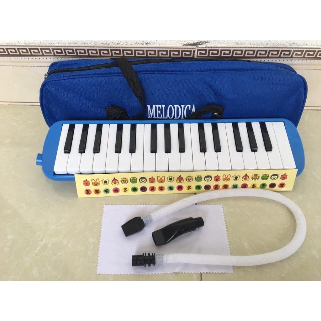 [ Tặng sticker ngộ nghĩnh ] Đàn kèn melodion 32 phím- dụng cụ học tập dành cho học sinh- đồ chơi cho mọi lứa tuổi