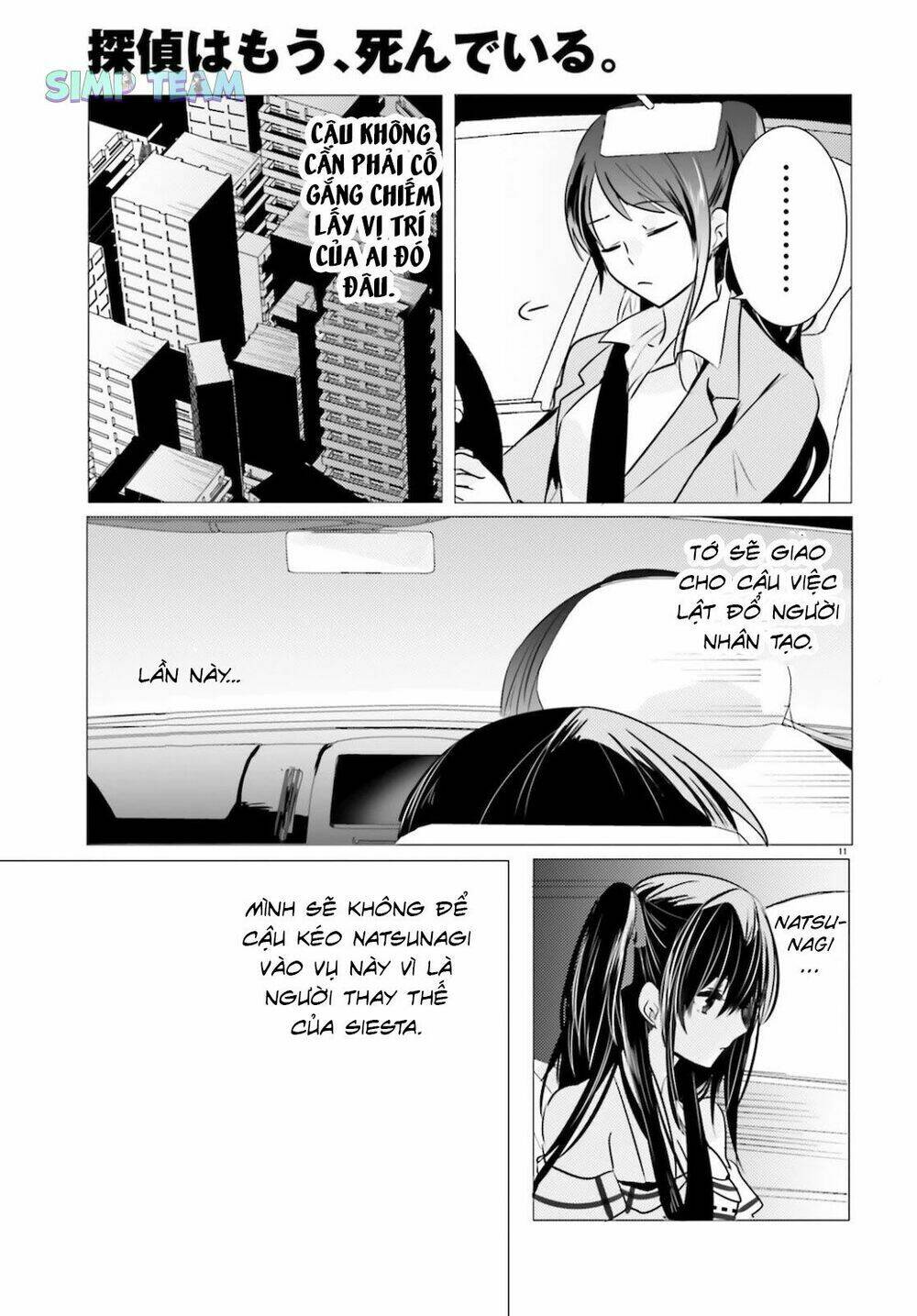 tantei wa mou, shindeiru chapter 9 11