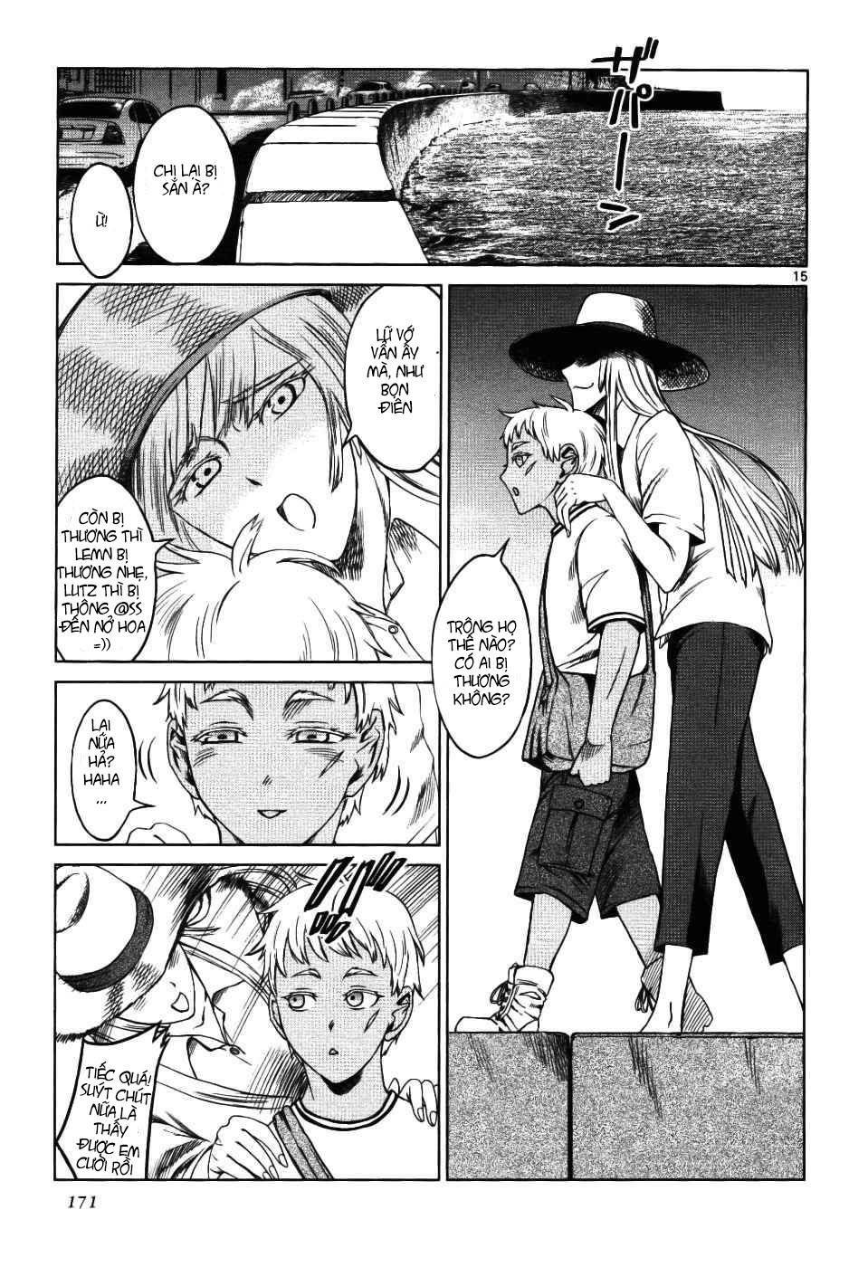 mãng xà trần gian chapter 36 15