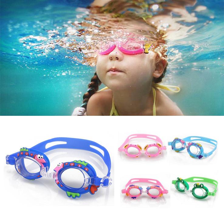 Kính bơi trẻ em CÁ ngộ nghĩnh , chống tia UV thời trang cao cấp - POKI