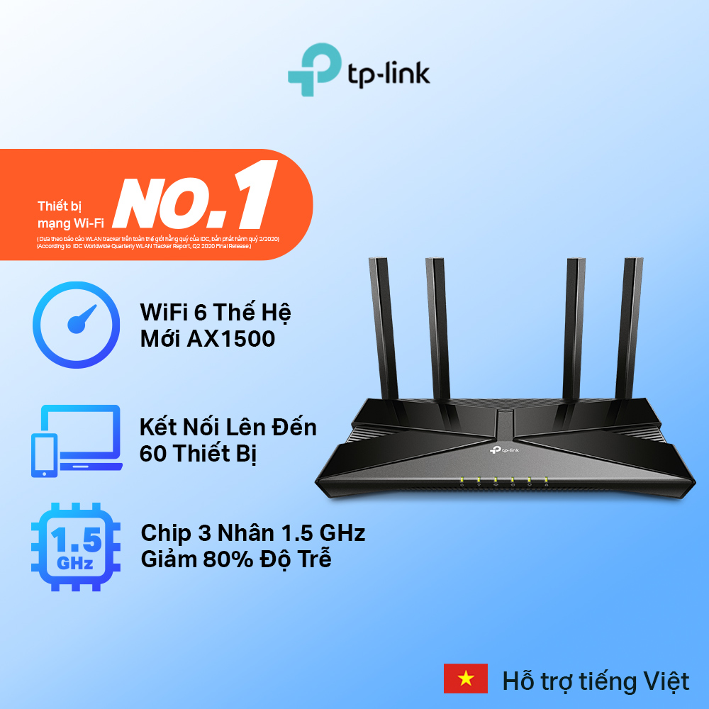 Bộ Phát Wifi TP-Link Archer AX10 Wifi 6 1500Mbps - Hàng Chính Hãng