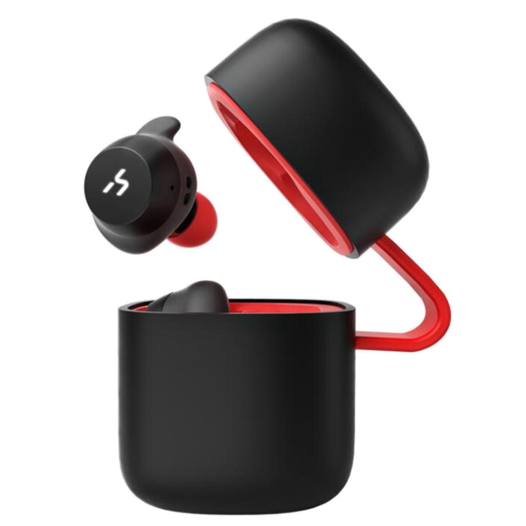 Bluetooth 5.0 Headset True Wireless  Waterproof In-Ear Earphone Black
