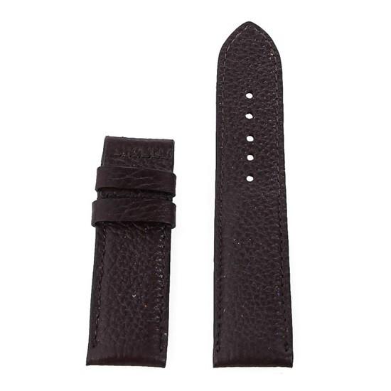 Dây đồng hồ Huy Hoàng da bò size 22, 24, 26 màu nâu đen, tím đậm, nâu bạc HT8140-41-42