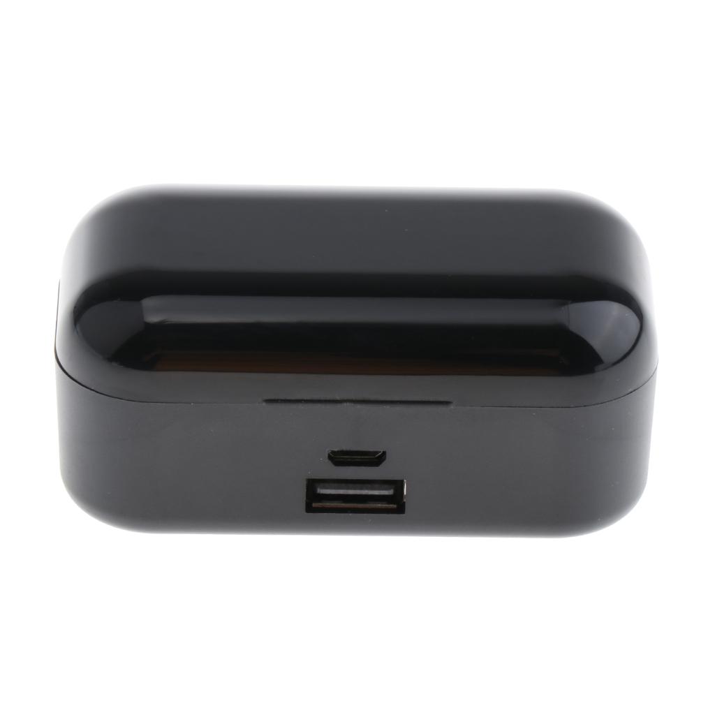 In-ear Wireless Earphone Headset Headphone Earbuds Hands-free Gift Black