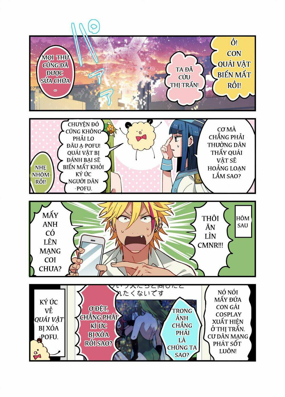 những chàng trai trở thành "ma pháp thiếu nữ" chapter 3 8