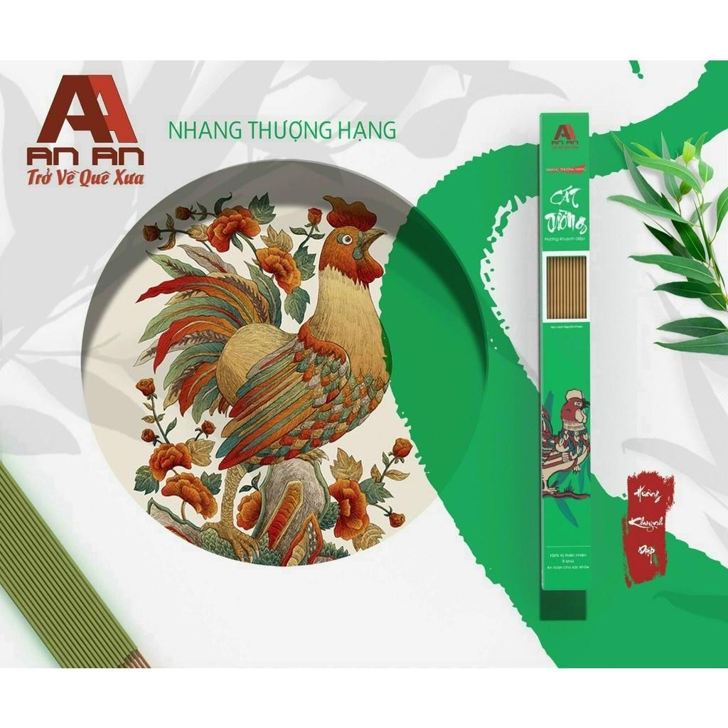 Hương Nhang Trầm Như Ý - Bình An Quế - Cát Tường Khuynh Diệp - 3 tấc 4 tấc 35 nén - Nhang Sạch Thảo Mộc AN AN