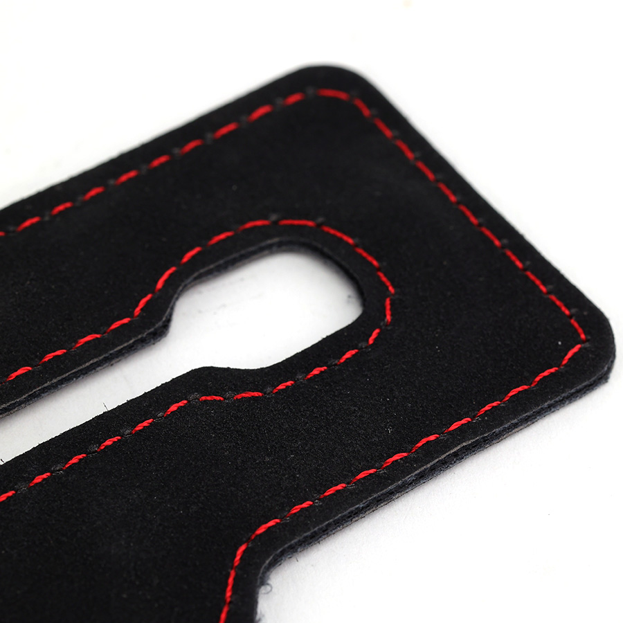 Móc Treo Kép Đa Năng Trên Ô Tô CIND BO-N021 Bằng Kim Loại Bọc Da Lộn Màu Đen Sang Trọng Cho Nội Thất Xe - Nhập Khẩu Chính Hãng