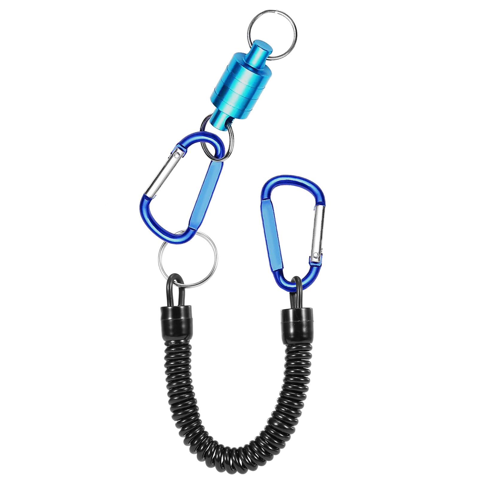 Fly Fishing Magnetic Net Release Holder Fishing Lanyard Magnetic Keeper Magnet Clip Landing Net Connector