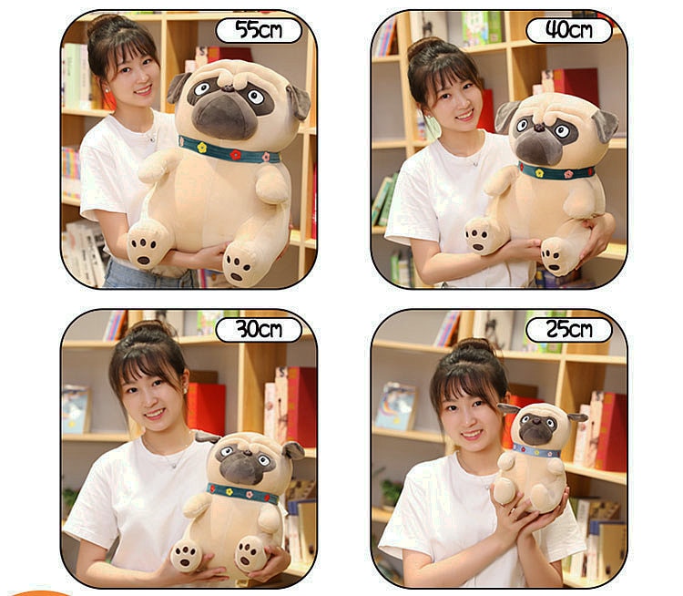 Chó Bông Mặt xệ Pug Gấu Bông City đủ size