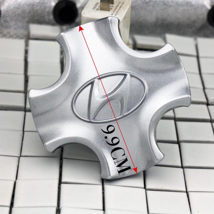 Logo chụp mâm, ốp lazang bánh xe ô tô Hyundai XD-014