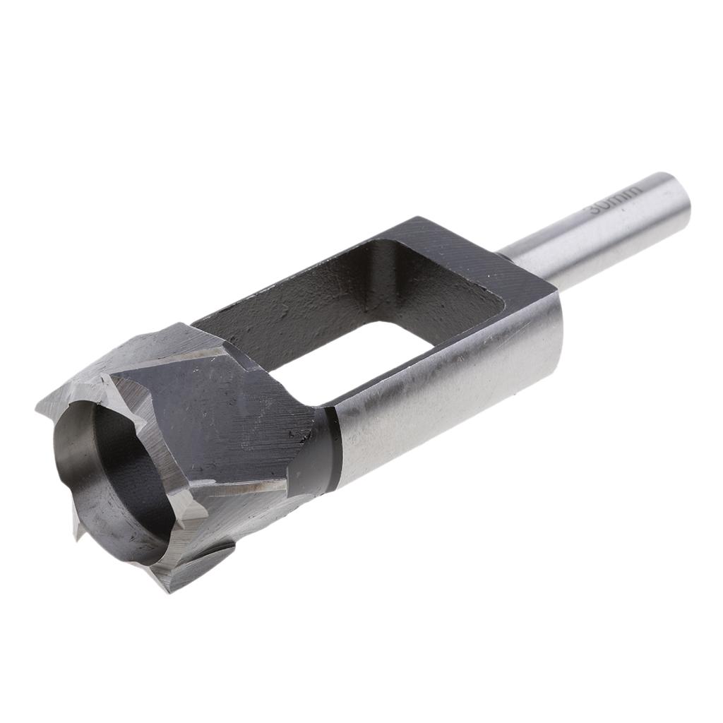 2PCS 18mm+30mm Tenon Plug Cutter Hardened High Carbon Steel Plug Cutting Hardened Carbon Steel for Long-lasting Cutting