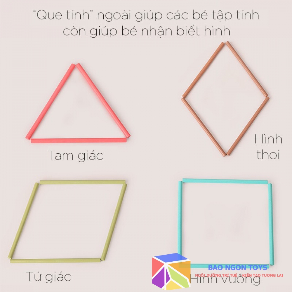 BỘ GIÁO CỤ THẺ HỌC TOÁN KÈM QUE TÍNH GIÚP BÉ HỌC ĐẾM VÀ THỰC HÀNH CÁC PHÉP TOÁN CỘNG TRỪ CƠ BẢN - DG103