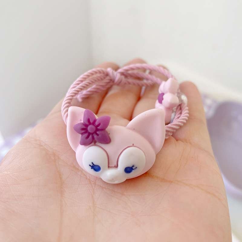 Set 5 Cột Tóc Vải Hình Thỏ