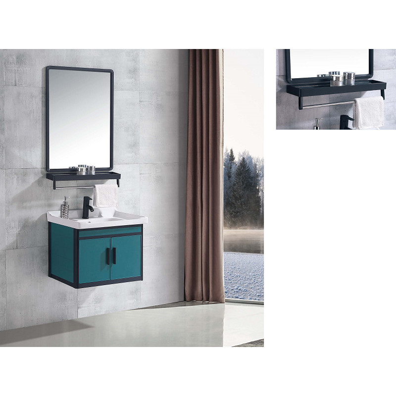 Tủ Lavabo Nhôm cao cấp JM-822