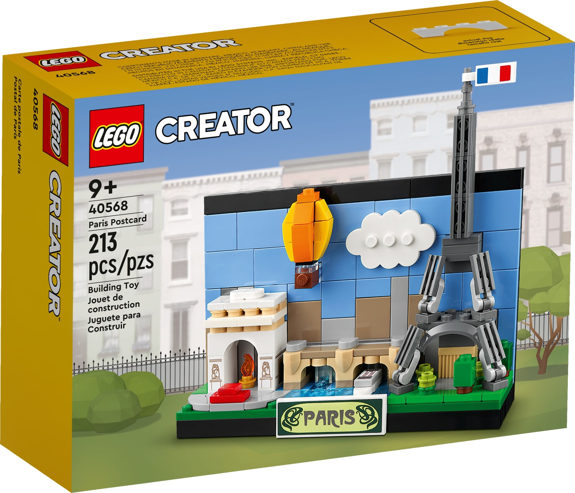 LEGO CREATOR - 40568 Bưu thiếp Paris 213 miếng.