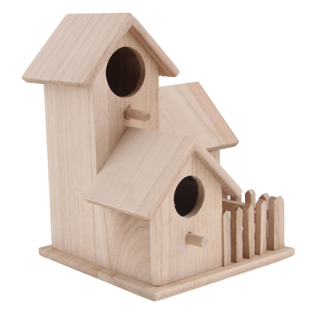 2x Bird House Nest Dox  House   Birdhouse