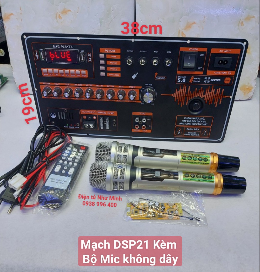 COMBO MẠCH LOA KÉO 4 TẤC ĐÔI KÈM MIC UGX21