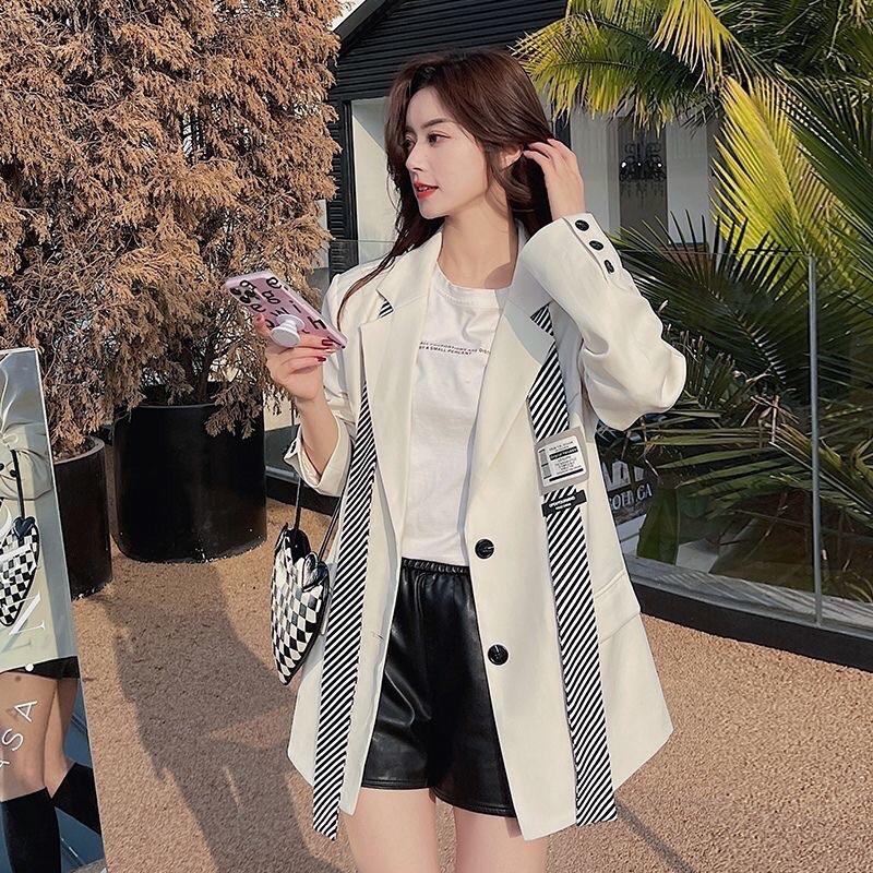 Áo Blazer nữ form xuông rộng phong cách hàn quốc mẫu mới đẹp mã TT025