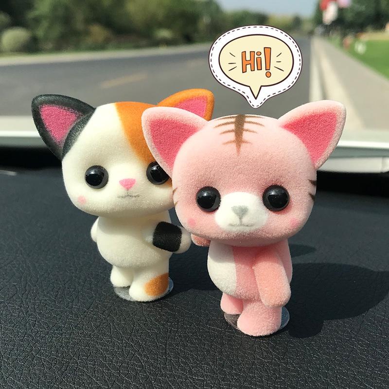 Mô Hình Động Vật Hoạt Hình Nhật Bản Dễ Thương Dùng Trang Trí Xe Hơi/Nhà Cửa