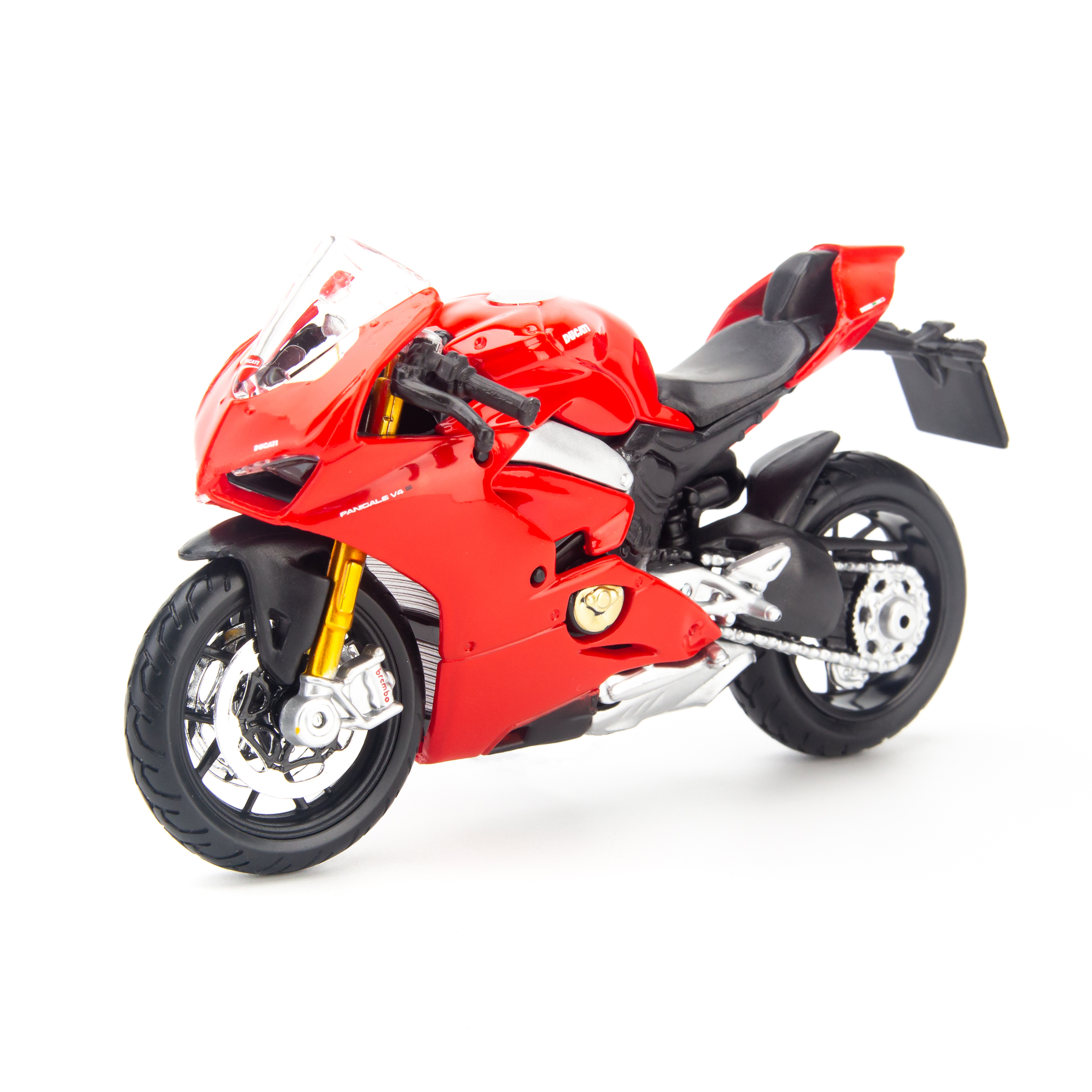 Mô hình xe mô tô Ducati Panigale V4 1:18 Bburago - 18-51080