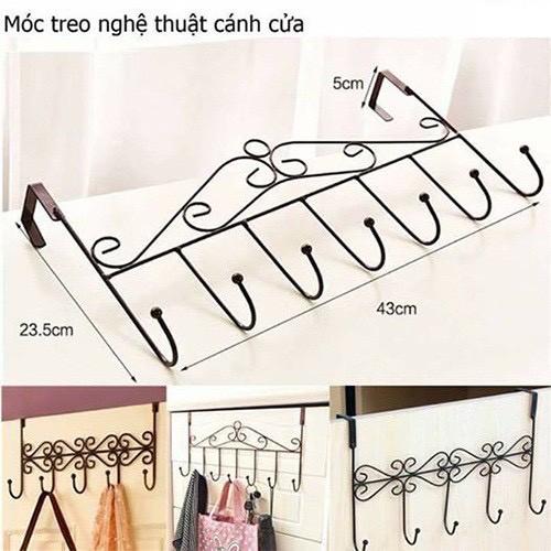 Combo 1 - 2 Móc Treo Đồ Cửa Sau Tiện Lợi 7 Móc