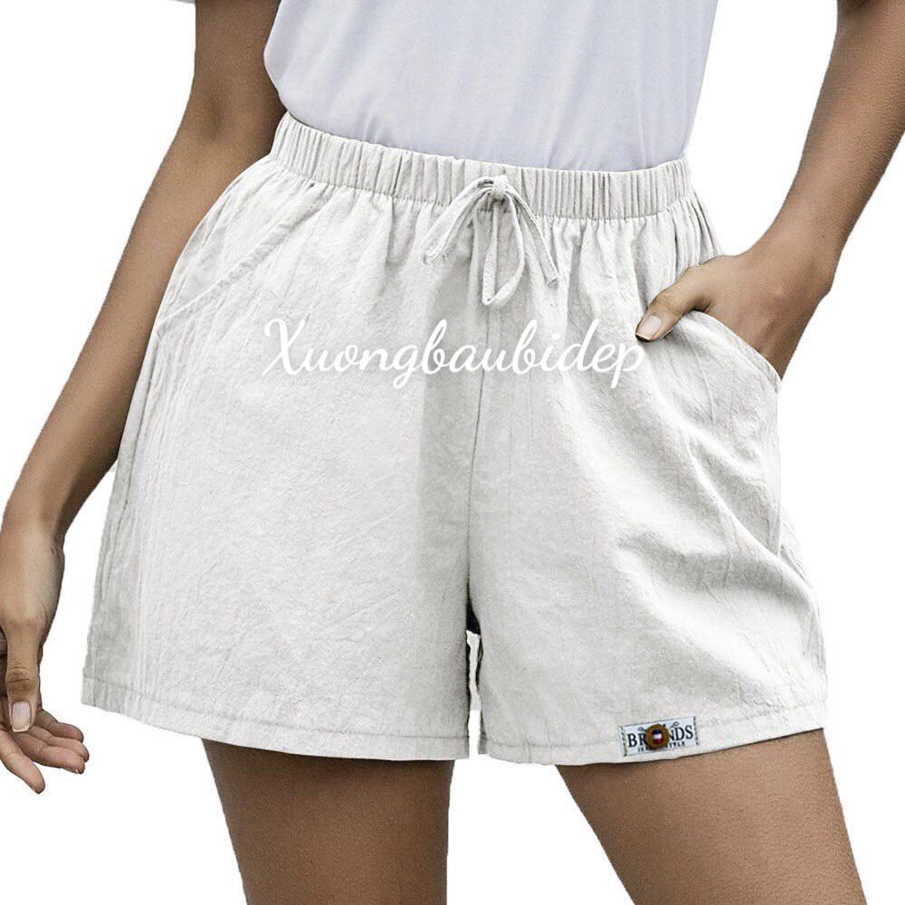 Quần SOOC nữ chất đũi siêu mềm mát - trẻ trung, năng động freesize 40-60kg