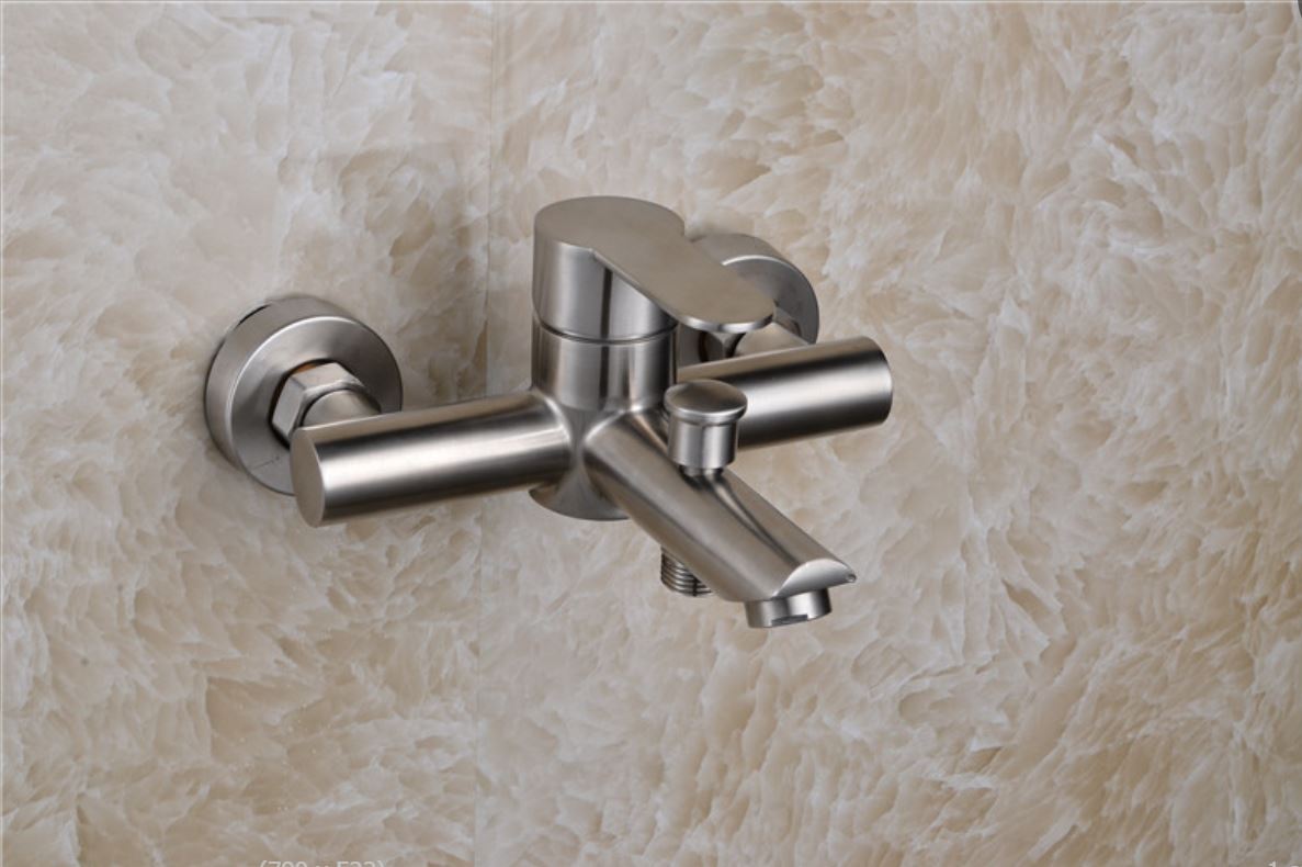 Bộ vòi sen tắm nóng lạnh Inox 304 tặng kèm bộ tay sen