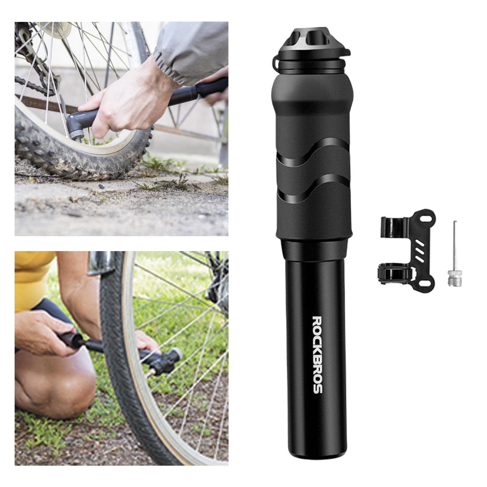 Bike Pump Bicycle Air Pump Aluminum Alloy Frame Mount Portable Hand Pump