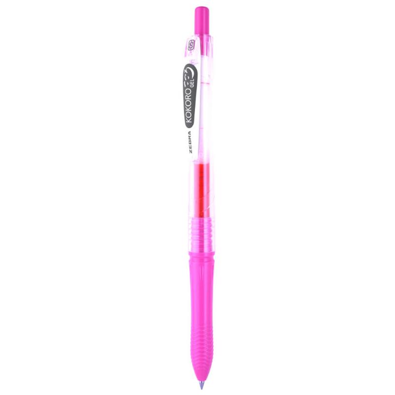 Bút Gel Zebra Kokoro 0.5 mm - Mực Hồng