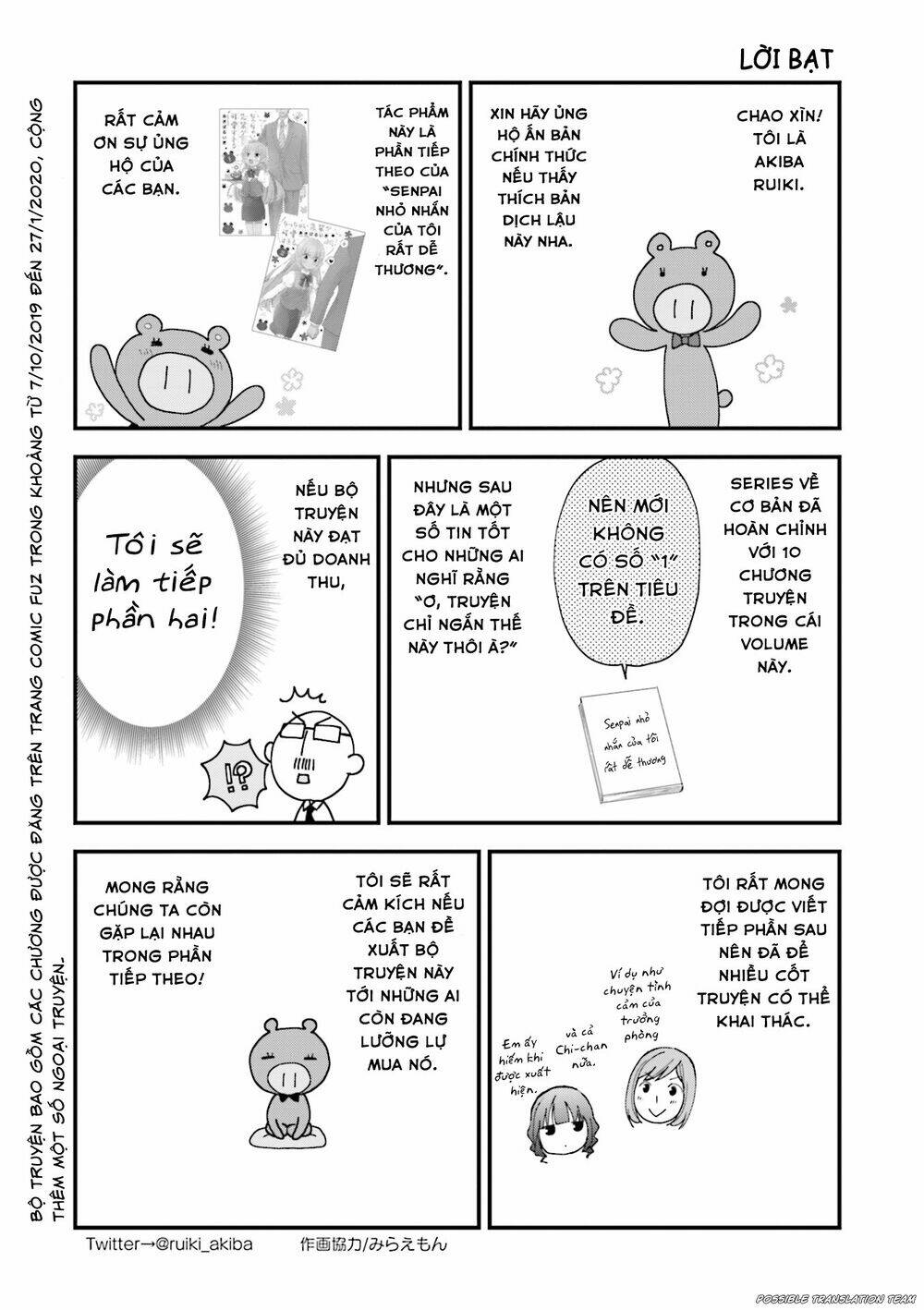 senpai kiêm bạn gái nhỏ nhắn của tôi rất dễ thương chapter 10 15