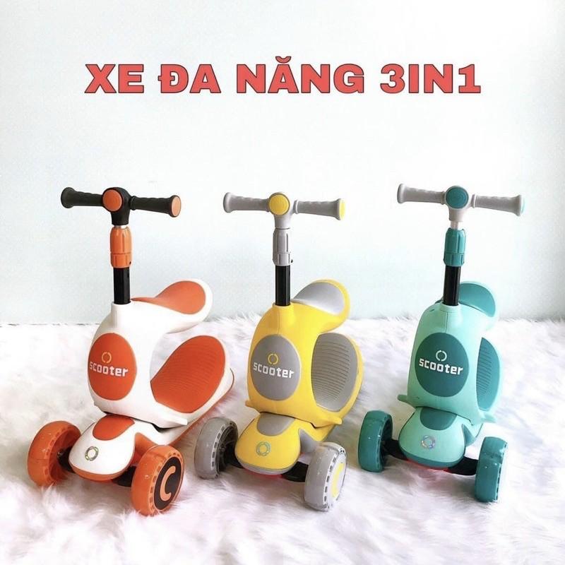 Xe trượt scooter đa năng cho bé mẫu mới nhất