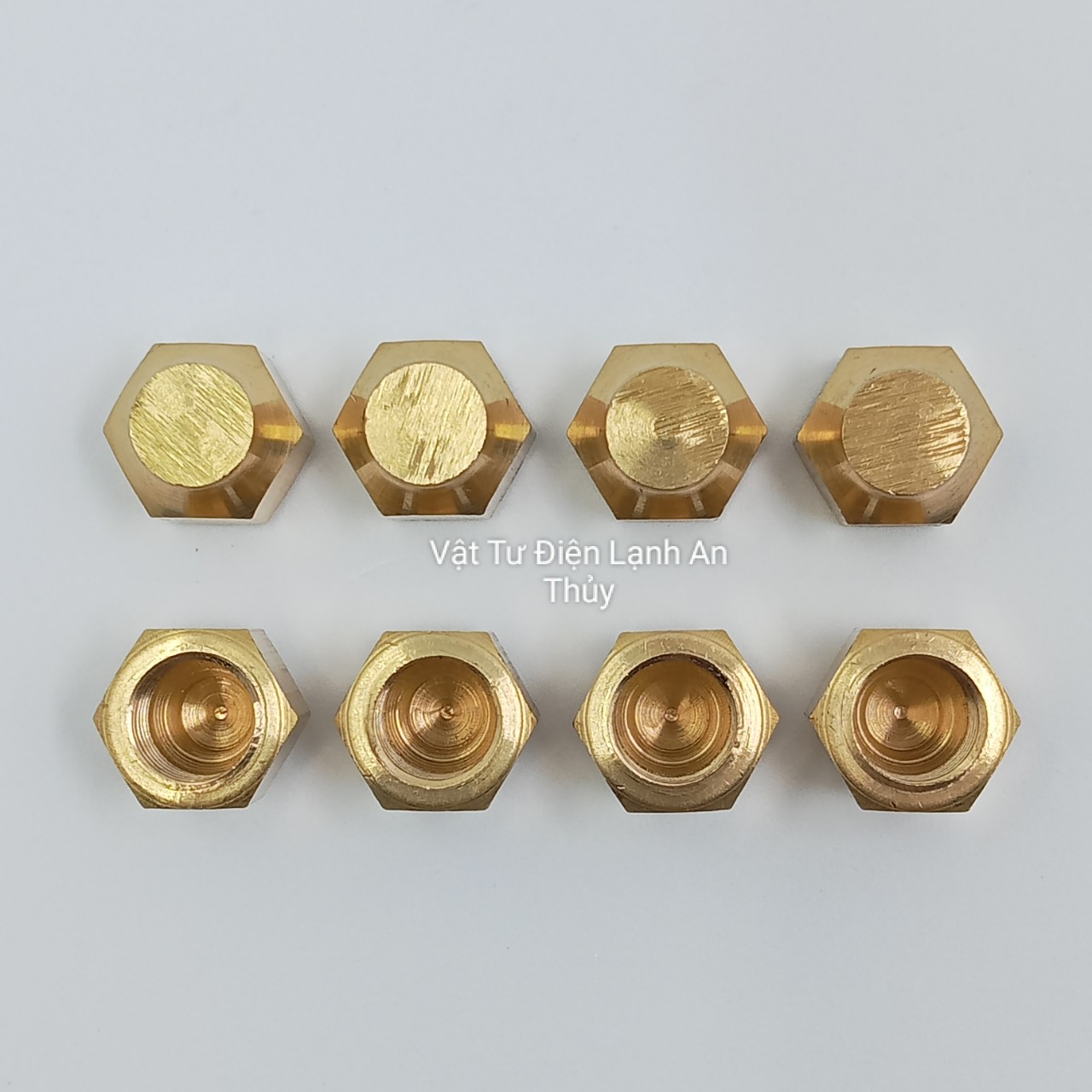 Nắp bích số 6 van khóa cục nóng máy mono r22 - ắp bịt ống đồng - Nắp bịt ren trong - Nút bít ren trong